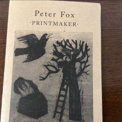 Peter Fox Printmaker pamphlet