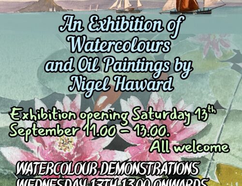 “An Exhibition of Watercolours and Oil Paintings” –  by Nigel Haward